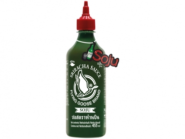Chilisauce Sriracha Soju 455ml Flying Goose