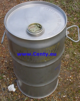 Stainless steel 25L canister Niro VA Spundes barrel ton container stainless drum drum spigot can barrel diesel petrol oil acids